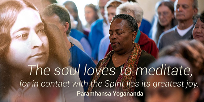 Inspiration Quote - The soul loves to meditate...