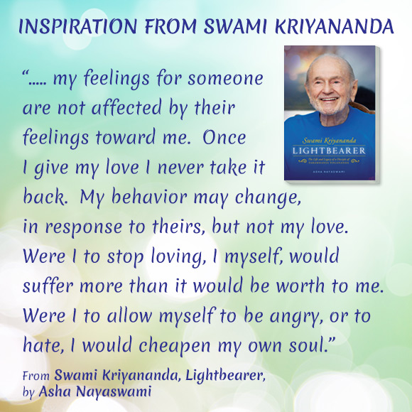 Quote from Swami Kriyananda